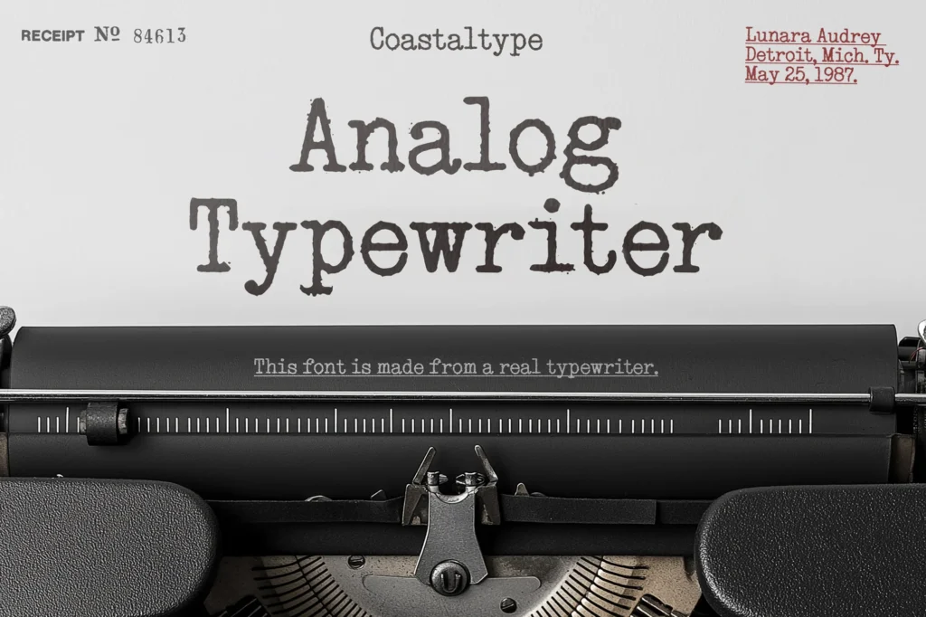Best Typewriter Fonts