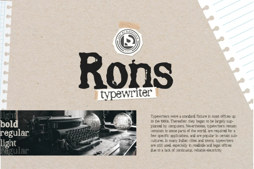 Best Typewriter Fonts